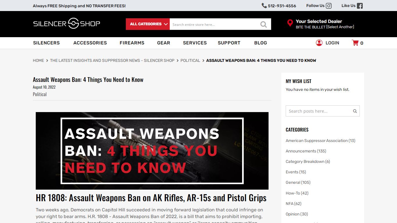 Assault Weapons Ban: 4 Things You Need to Know